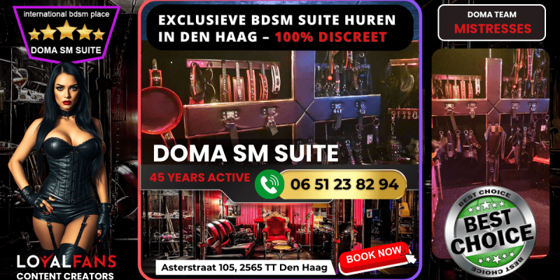 Exclusieve BDSM Suite Huren in Den Haag – 100% Discreet